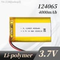 3.7V 4000mAh 124065 Polymer Lithium Battery High Capacity Jst PH 2.0mm 2pin Plug Hand Warmers Tablet Medical Devices Camera [ Hot sell ] bs6op2