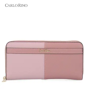 Carlo Rino 3-Fold 3/4 Wallet Pink 35268-502-24 Metro Department Store
