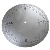 Hot! Diameter:160mm Inner D:6mm Thickness:2mm Industrial Measuring Disc Stainless Steel Angle Disc Mechanical Fittings