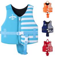 2022 Childrens Swimming Floating Vest Neoprene Life Jacket Water Sports Boys and Girls Surfing Rafting Swimming Life Jacket  Life Jackets