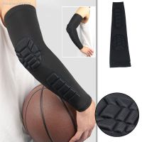 1Pc Arm Sleeve Armband Elbow Sport Basketball Football Anti-Slip Anti-Collision Brace Support Elastic Protective Pad Arm Guard