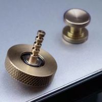 EDC ADHD Toy Mini Cyclone Hand Twisted Spinner Dual Play Exquisite Copper Fidget Spinner Creative Leisure Adult Anti Stress Gift Fidget Spinners  Cube