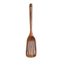 Natural Wooden Cooking Shovel Spatula Turner Kitchen Utensil Tools Non-stick Long Handle Cookware for Restaurant Home