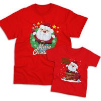 พร้อมส่งจากไทย เสื้อmerry chritmas santa ซานต้า เมอร์รี่ คริสต์มาส ผ้าคอนตอล