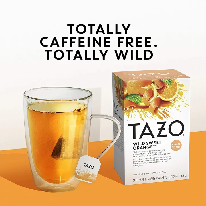 Tazo Wild Sweet Orange CaffeineFree 1 Tea Bag Lazada PH