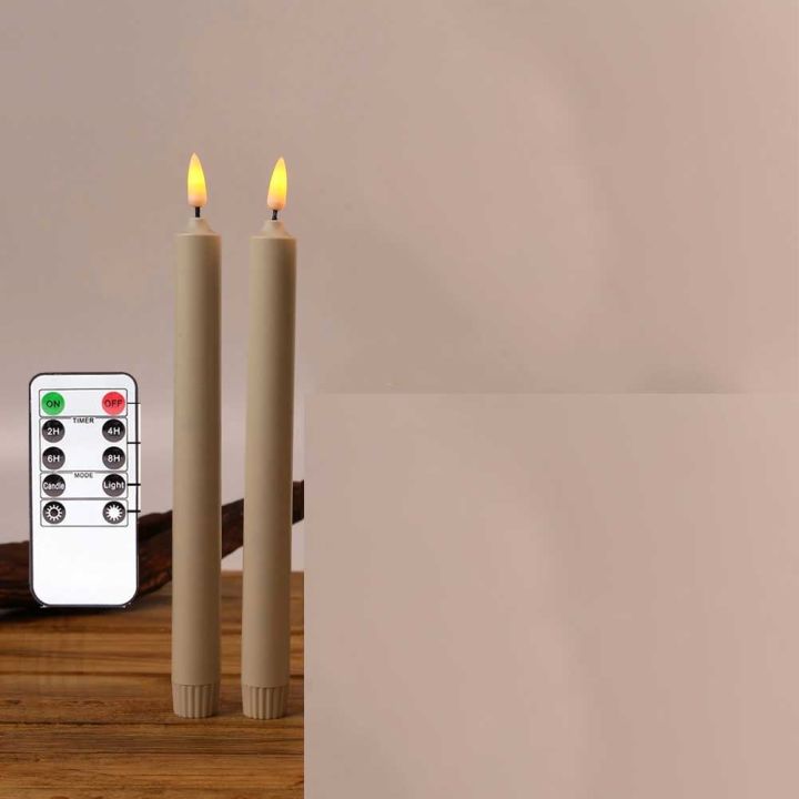 cw-2-pieces-25-5-cm-battery-operated-wedding-candles-with-remote10-inch-beige-color-warm-white-flickering-timer-led-taper