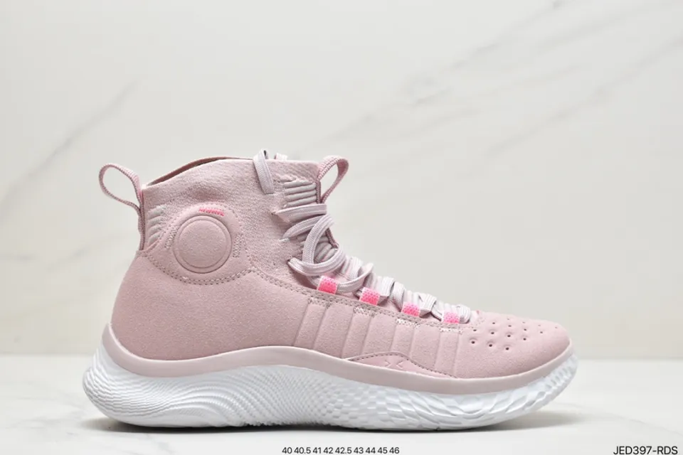 under armour curry 4 men pink