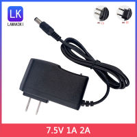 Universal AC 100-240V ถึง DC 7.5 V 2A 2000MA 15W Switching Power Supply 7.5 V โวลต์แปลงอะแดปเตอร์-hvfmm7520