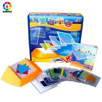 Smart Games 100 Challenge Color Code Puzzle Games ของเล่นจิ๊กซอว์ตัวต่อของเล่นสำหรับเด็ก