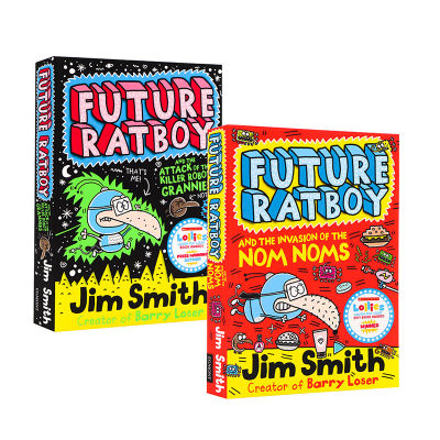 Imported English original genuine future Ratboy volumes for sale humorous comic chapters bridge childrens adventure novel Barry loser Barry and author Jim Smith