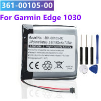 361-00105-00สำหรับ Garmin Edge 1030เครื่องวัดความเร็วจักรยานคุณภาพสูงเปลี่ยนแบตเตอรี่1900MAh เครื่องมือฟรี