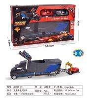 ProudNada Toys ของเล่นเด็ก รถคอนเทนเนอร์บรรทุกรถยนต์ CARS 3 FRICTION POWER ALLOY CAR NO.871