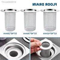 ☃☽▣ Kitchen Sink Filter Stainless Steel Floor Drain Mesh Anti-clog Sewer Tools Bathtub Hair Catcher Shower Leak Net Strainer Drains