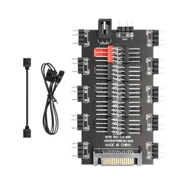 Thermalright PWM Fan RGB HUB Controller,SATA Power Supply