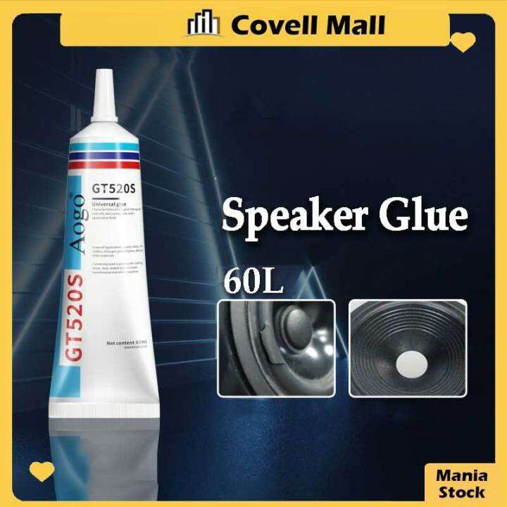 High Performance Audio Speaker Glue 60ml Black Repair Glue Used for