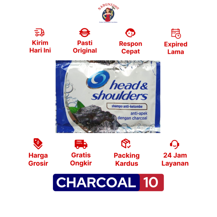 Shampo Head & Shoulders Anti Apek Sachet 10 gr | Lazada Indonesia