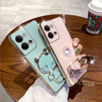 Phone Case เคส Infinix GT 10 Pro 5G สีลูกกวาดน่ารักลดกระหน่ำตัวยึดกระจกเคสโทรศัพท์เลนส์ปกป้องฝาครอบแบบนิ่ม Infinix GT10 Pro 5G 2023