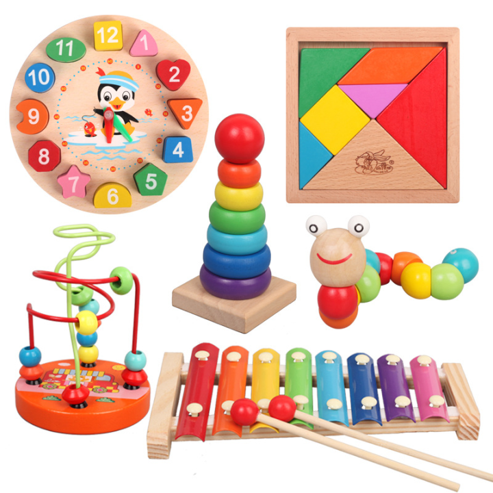 xylophone-montessori-การศึกษาของเล่นไม้แปดบันทึกกรอบสไตล์ระนาดเด็กเด็กเด็กดนตรีตลกของเล่นเด็กของขวัญ