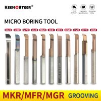 【LZ】 MGR MKR MFR Small Bore Boring Tool Aseismic Carbide Micro Diameter Internal Grooving Cutter CNC Lathe Right Hand Turning Tool