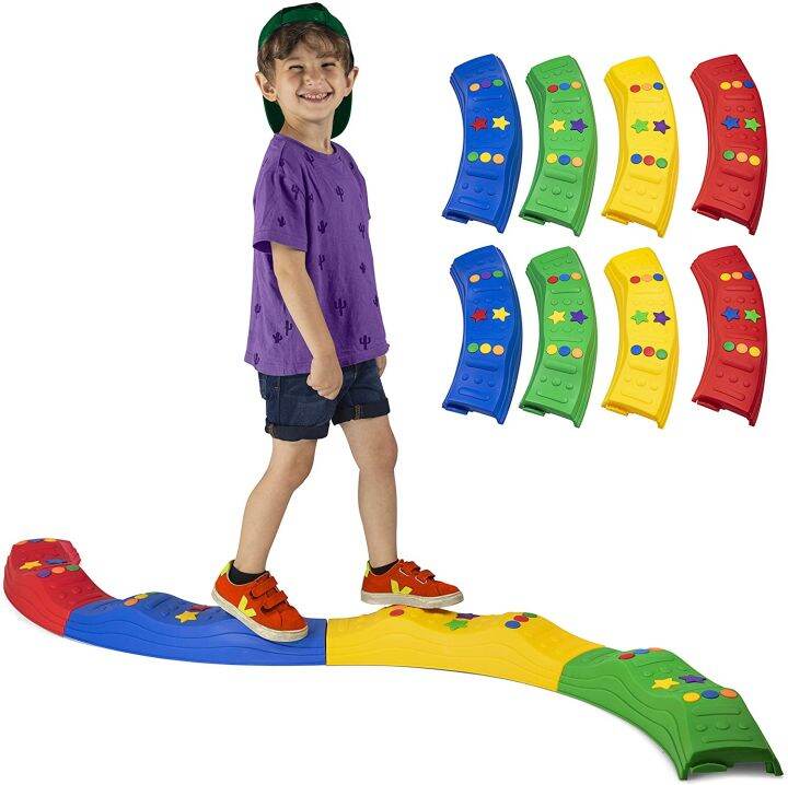 8 pc Balance Beam Set Occupational Therapy Vestibular Lazada PH