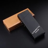 Lengthened Fine Ciggarett Box 20 Tobaco Holder Metal Ciggarete Case Smking Accessories