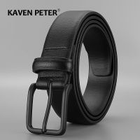 Male Black Buckle Belt Luxury Designer Pu Leather Strap Men Waist Belts For Jeans Waistband High Quality Belts