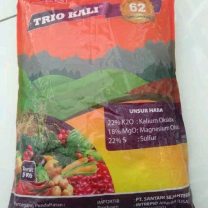 Pupuk trio kali 5kg Lazada Indonesia