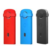 Cq-45สำหรับ Ricoh Theta SC2 360กล้องพาโนรามาเคสป้องกันกันกระแทกอุปกรณ์เสริมกล้องเคสซิลิโคนพร้อมฝาปิดเลนส์