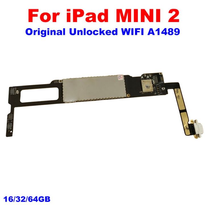 ลอจิกบอร์ดต้นฉบับ-a1489เซลลูลาร์3g-a1491-a1490สำหรับ-ipad-mini-2เมนบอร์ดสะอาด-icloud-16gb-32gb-128gb-mini2-mb