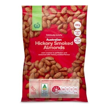 📌 Ww Hickory Smoked Almonds 200g (จำนวน 1 ชิ้น)