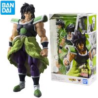 Tamashii Nations Bandai เดิมดราก้อนบอล Z Broly Super Saiyan S.H. Figuarts คอลเลกชันตุ๊กตาตุ๊กตาขยับแขนขาได้โมเดลของเล่นเด็ก