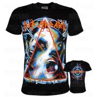 เสื้อวง DEF LEPPARD HysteriA ROXX รุ่นใหม่ ไซส์ S M L XL 2023