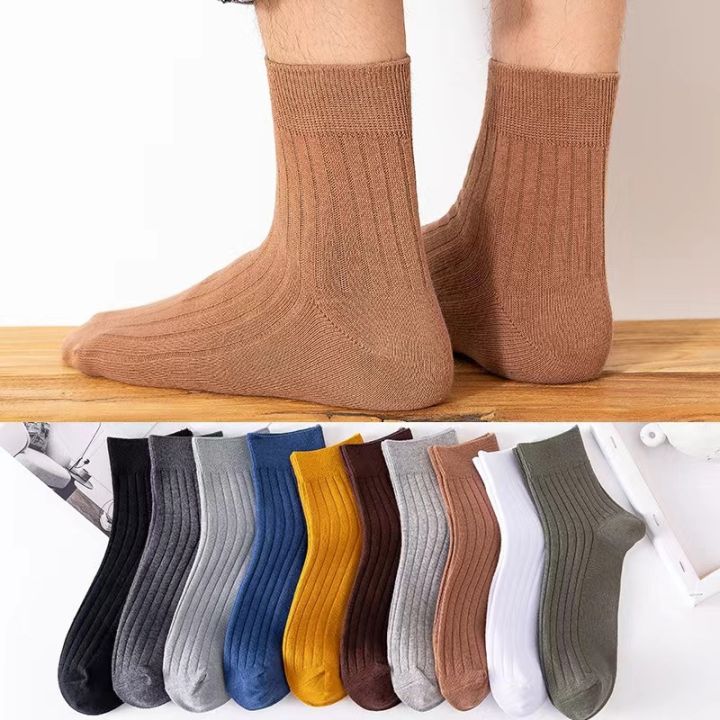 Ancle Socks Manny Colors Available Adorable.Colors KoreanPlain Design ...