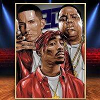 ฮิปฮอป2pac ดาวตำนานศิลปะผ้าใบวาดภาพนักร้องแร็ปเปอร์โปสเตอร์แนวตั้งและศิลปะพิมพ์บนผนัง0717