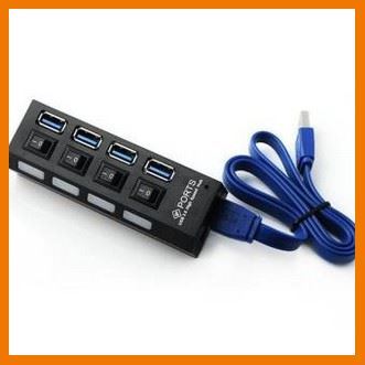 HOT!!ลดราคา HUB USB3.0 4Port With on/off Switch speed 5GB (Black) ##ที่ชาร์จ แท็บเล็ต ไร้สาย เสียง หูฟัง เคส Airpodss ลำโพง Wireless Bluetooth โทรศัพท์ USB ปลั๊ก เมาท์ HDMI สายคอมพิวเตอร์