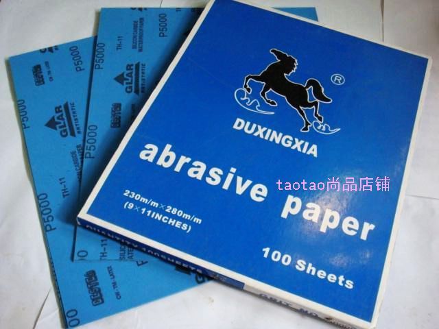 【✱2023 HOT✱】 gaqiugua6 Ultrafine 5ชิ้นชุดกระดาษทราย2000 2500 3000 4000 5000กระดาษกระดาษทรายกรวดน้ำ/แห้ง