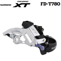 ตัวสับจานจักรยาน SHIMANO XT FD-M780 10-Spd แคล้มป์ล่าง 31.8MM สำหรับจาน 44/48T