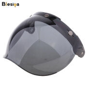 Blesiya Tấm Chắn Gió Bong Bóng 3-Snap, Mũ Bảo Hiểm Xe Máy Bonanza Biltwell