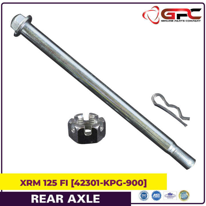 xrm rear shock size