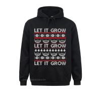 Let It Grow Beard Christmas For Men And Fashion Fitness Tight Sweatshirts Men Hoodies For Sportswears Ostern Day Size XS-4XL