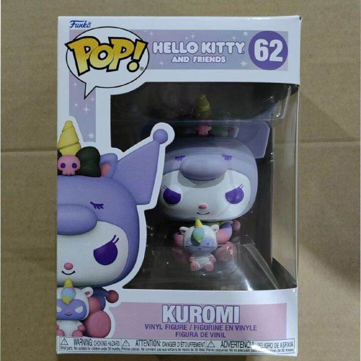 ของเล่นเด็กในตลาดรูป-sanrio-kuromi-ฟันโกะป็อบอะคริลิค62ตุ๊กตาอนิเมะตุ๊กตาขยับแขนขาได้ตกแต่ง-kado-ulang-tahun-อุปกรณ์ต่อพ่วง