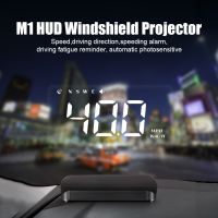 M1 GPS Car Head Up Display HUD On-board Computer Windshield Projector Digital Speedometer Monitor Electronic Auto Accessories