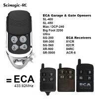 ✔ ECA Garage Gate Controller Handheld Transmitter for 81CR 82CR 84CR ACR-6 433.92mhz Remote Control Rolling Code Garage Command