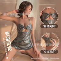 Flower warbler sexy underwear sexy uniform temptation nightclub nightwear large emotional passion suit Perspective 7UIT