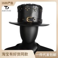 Halloween European And American Punk Plague Doctor Neutral Magic Hat Gentleman Top Hat Female Wedding Supplies