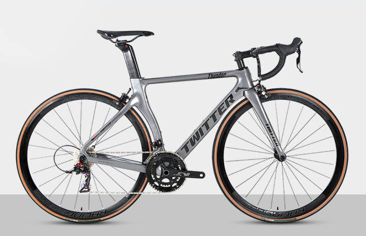 carbon-เฟรมคาร์บอน-จักรยานเสือหมอบ-road-bike-twitter-thunder-db-rs-24sp-disc-brake-ขนาด-52