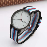 ☃ WOMAGE Fashion Nylon Fabric Watch Men Women Sport Watches Canvas Band Quartz Wristatches Ladies Reloj Mujer Montre Femme