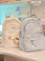 ✇☫ Japanese schoolbag female ins niche design Harajuku Muji backpack large-capacity backpack for junior high school students