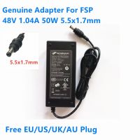 รับประกันสองปีของแท้48V 1.04A 50W 5.5X1.7Mm FSP FSP050-DGAA5 AC Switching Power Adapter สำหรับ Hikvision DVR NVR POE Power Supply Charger