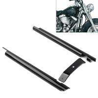 Motorcycle Down Tube Cover Accent Trim for Harley Softail Twin Cam Models 2000-2006 Frame Down Tube Covers